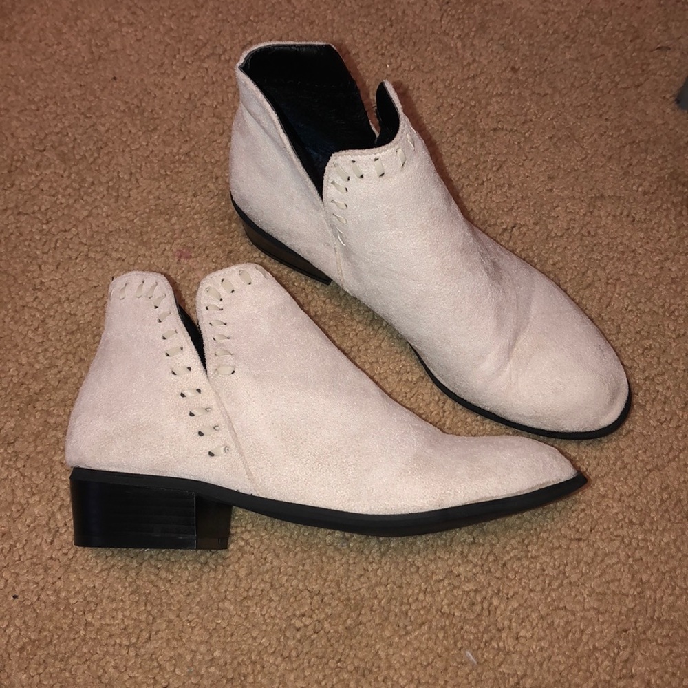 White booties